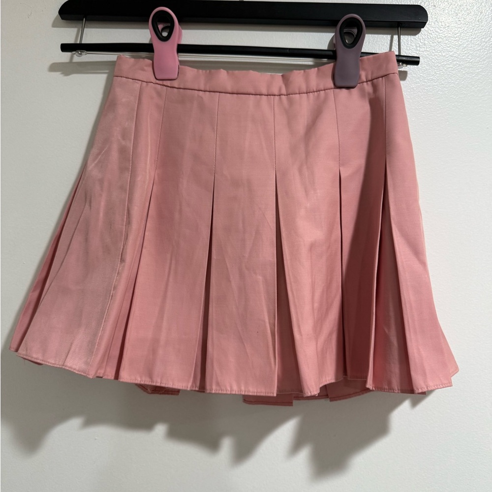 Amanda Uprichard Blush Pink Dixon Skort
